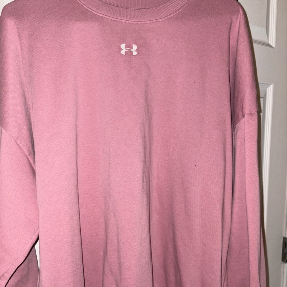 Pink Oversized crewneck